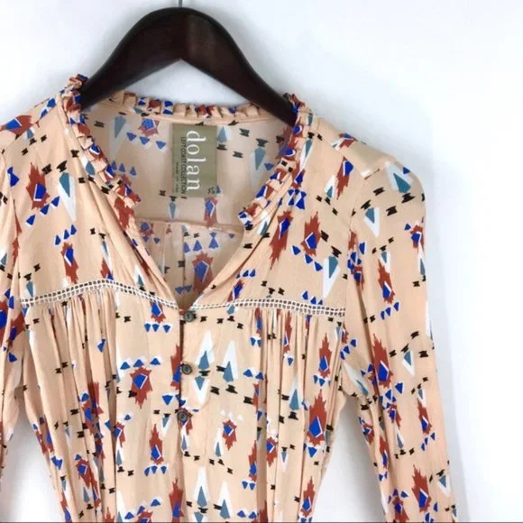 Anthropologie Dolan Wanderlust Aztec Dress XS - Picture 4 of 6